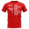 Wrexham Champions T-Shirt (Red)