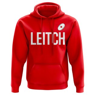 Michael Leitch Japan Rugby Hoody (Red)