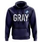 Richie Gray Rugby Hoody (Navy)