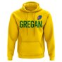 George Gregan Australia Rugby Hoody (Yellow)