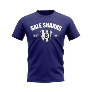 Sale Rugby Established T-Shirt (Navy)
