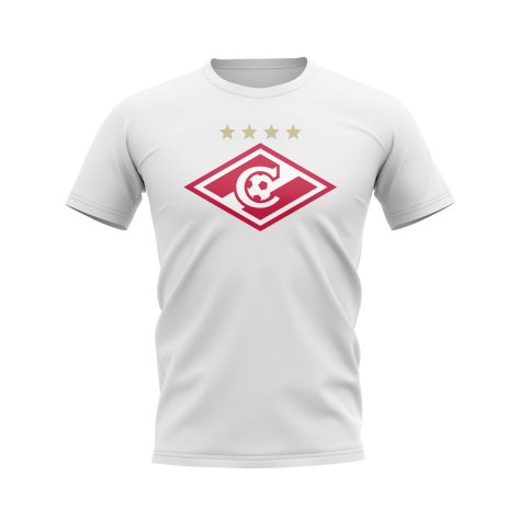 Spartak Moscow Logo T-Shirt (White)