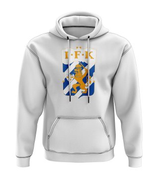 IFK Gothenborg Logo Hoody (White)