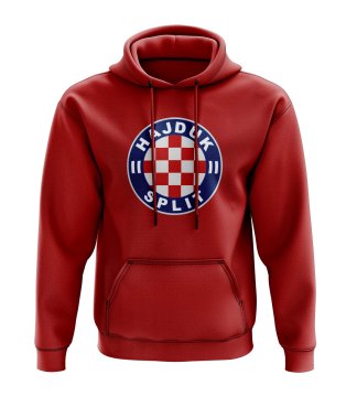 Hajduk split Logo Hoody (Red)