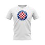 Hajduk split Logo T-Shirt (White)