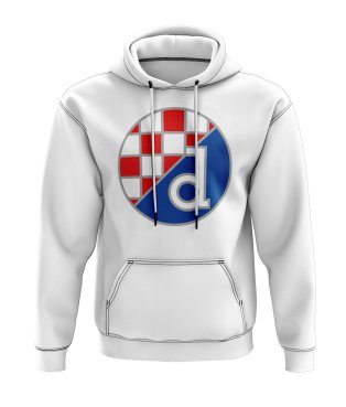 Dinamo Zagreb Logo Hoody (White)