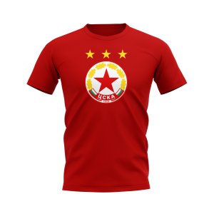 CSKA Sofia Logo T-Shirt (Red)