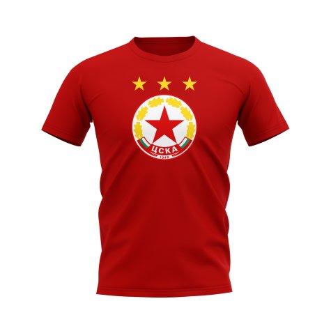 CSKA Sofia Logo T-Shirt (Red)