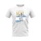 Lionel Messi Argentina Football Celebration T-Shirt (White)