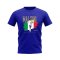 Paolo Maldini Italy Football Celebration T-Shirt (Royal)