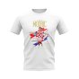 Luka Modric Croatia Celebration T-Shirt (White)