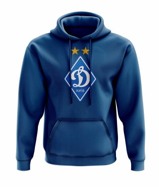 Dynamo Kiev Logo Hoody (Blue)