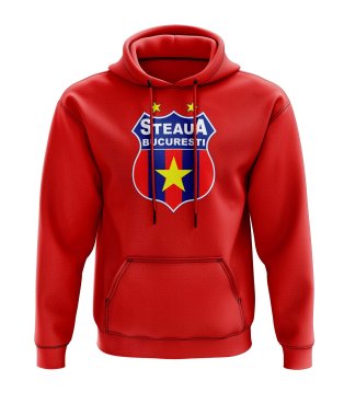 Steaua Bucharest Logo Hoody (Red)