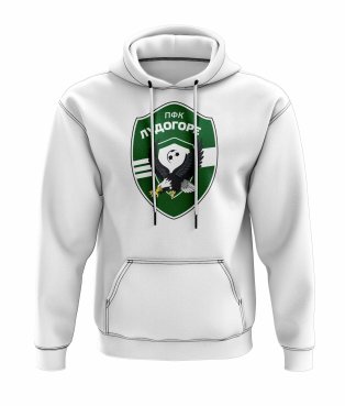Ludogorets Logo Hoody (White)