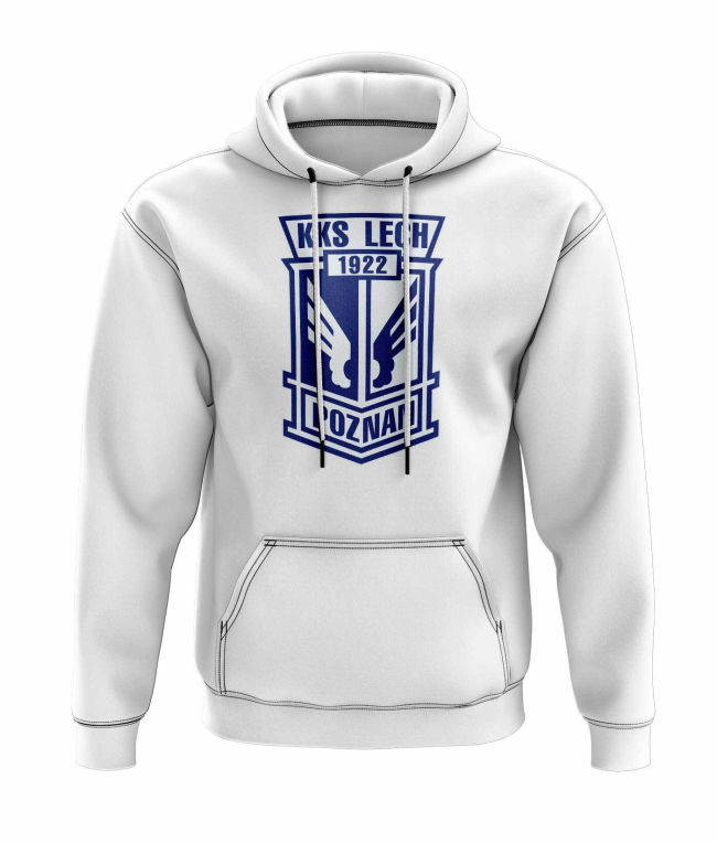 Lech Poznan Logo Hoody (White)