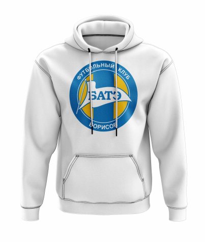 Bate Borisov Logo Hoody (White)