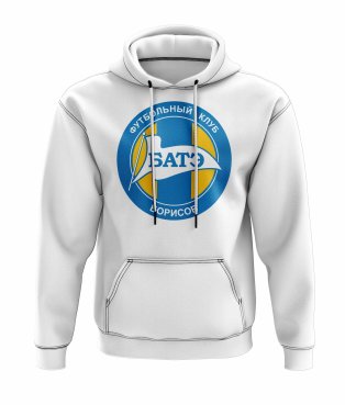 Bate Borisov Logo Hoody (White)