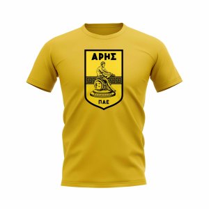 Aris Thessaloniki Logo T-shirt (Yellow)