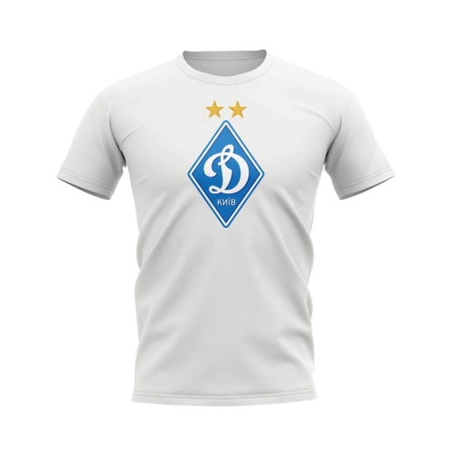 Dynamo Kiev Logo T-shirt (White)