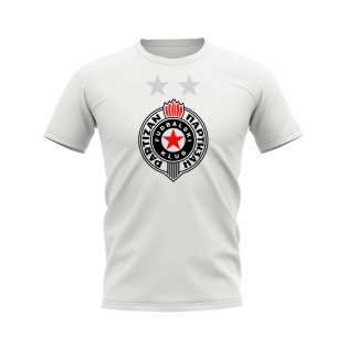 Partizan Belgrade Logo T-shirt (White)