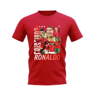Cristiano Ronaldo Bootleg T-Shirt (Red)
