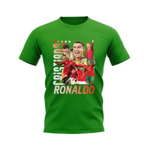 Cristiano Ronaldo Bootleg T-Shirt (Green)
