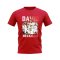 David Beckham Bootleg T-Shirt (Red)
