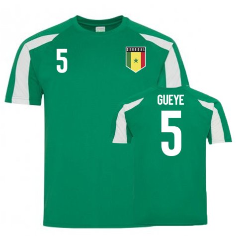 Senegal Sports Training Jerseys (Gueye 5)