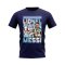 Lionel Messi Bootleg T-Shirt (Navy)