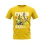 Ronaldo Nazario Bootleg T-Shirt (Yellow)