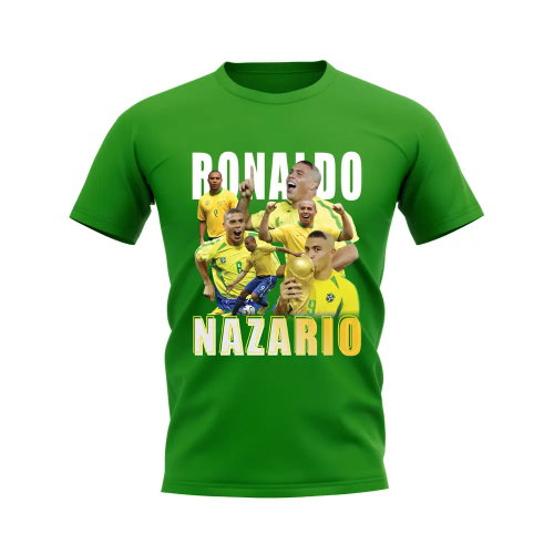 Ronaldo Nazario Bootleg T-Shirt (Green)