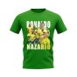 Ronaldo Nazario Bootleg T-Shirt (Green)