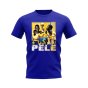 Pele Bootleg T-Shirt (Blue)