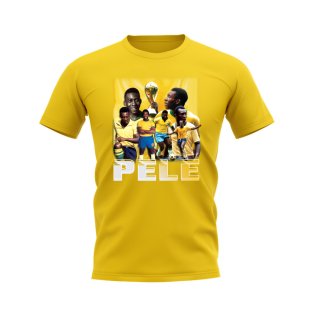 Pele Bootleg T-Shirt (Yellow)