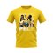 Pele Bootleg T-Shirt (Yellow)