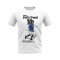 Diego Maradona Napoli Graphic T-Shirt (White)
