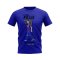 Lionel Messi Barcelona Graphic T-Shirt (Blue)