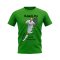 Ronaldo Real Madrid Graphic T-Shirt (Green)