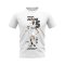 Zinedine Zidane Real Madrid Graphic T-Shirt (White)