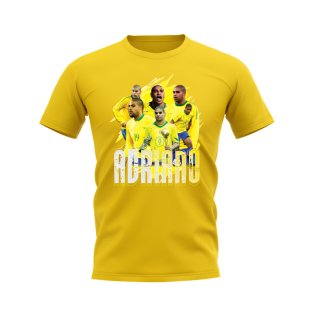 Adriano Brazil Bootleg T-Shirt (Yellow)