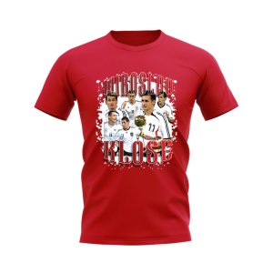 Miroslav Klose Germany Bootleg T-Shirt (Red)