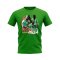 Roger Milla Cameroon Bootleg T-Shirt (Green)