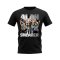 Alan Shearer Newcastle United Bootleg T-Shirt (Black)