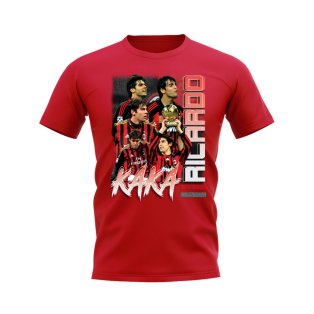 Kaka AC Milan Bootleg T-Shirt (Red)