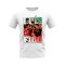 Luis Figo Portugal Bootleg T-Shirt (White)