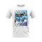 Sergio Aguero Manchester City Bootleg T-Shirt (White)