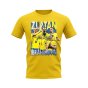 Zlatan Ibrahimovic Sweden Bootleg T-Shirt (Yellow)