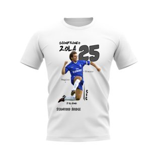 Gianfranco Zola Chelsea Graphic T-Shirt (White)