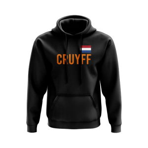 Johan Cruyff Holland Name Hoody (Black)