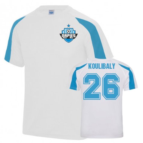 Koulibaly Napoli Sports Training Jersey (White)